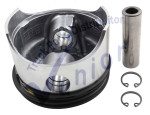 Piston Compresor Volvo, Scania STD C/Perno, Seguro y Anillos (88 mm) Robur 7000 881 100=TR-018